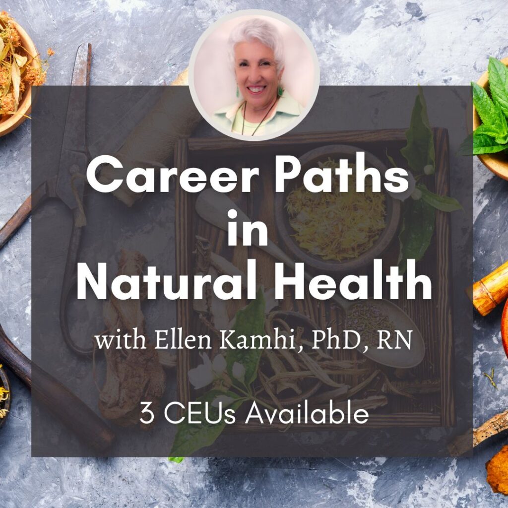 career paths in natural health 2022 on demand