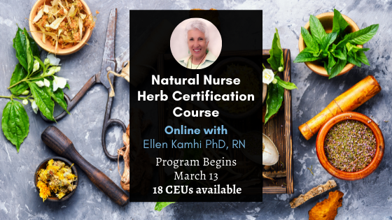 2022 Herbal Certification Course Series by Ellen Kamhi Ph.D., RN