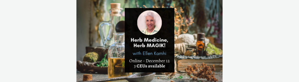 Herb medicine Herb Magik with Ellen Kamhi PhD RN