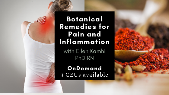 botanical remedies for pain