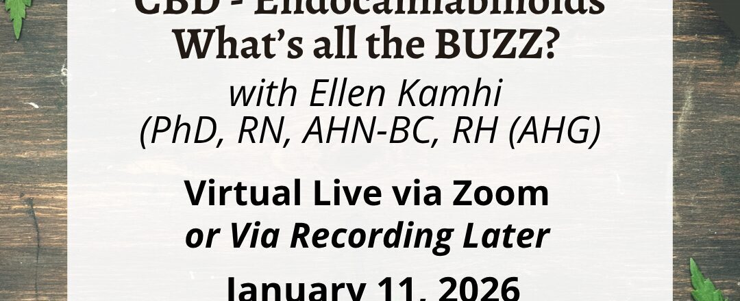 This presentation will provide history and sound scientific data to describe the therapeutic qualities of Cannabis components, including Full Spectrum Hemp, Flower sourced extracts, CBD, THC and more, as well as identifying CB 1 and CB 2 receptor sites and both endogenous and exogenous endocannabinoids. We will include a discussion of the latest FDA regulatory environment by Ellen Kamhi Ph.D. RN RH