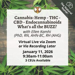 [Live Online] Hemp - THC - CBD - Cannabis - Endocannabinoids 2026-image