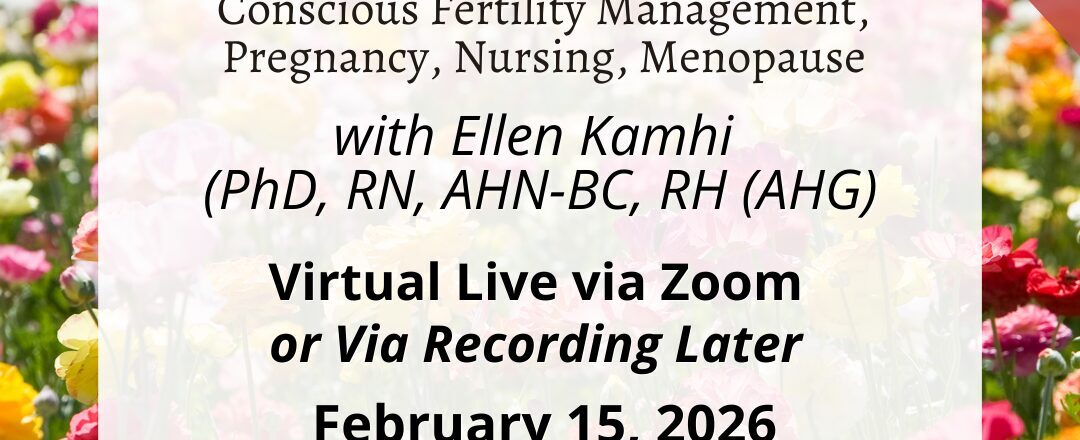 Online class with 3 CEU. We will take a deep dive into the pharmacological aspects of various birth control methods, and natural ways to self-regulate fertility. We explore the cumulative physiological effects of a variety of stress mechanisms that can cause a disruption of the natural rhythms and balancing mechanisms of women’s hormones