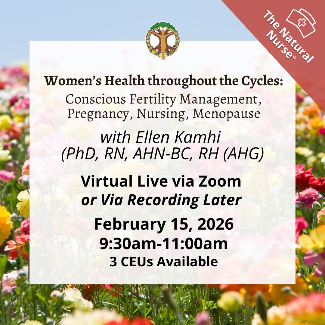 Online with 3 CEU. We will take a deep dive into the pharmacological aspects of various birth control methods, and natural ways to self-regulate fertility. We explore the cumulative physiological effects of a variety of stress mechanisms that can cause a disruption of the natural rhythms and balancing mechanisms of women’s hormones