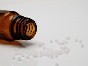 homeopathic medicine illustration