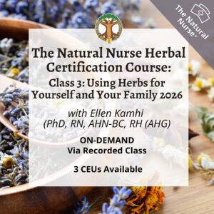 On Demand Class 3 - Using Herbs for Yourself and Your Family 2026-image